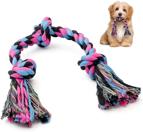 SHARLOVY Puppy Rope Toy, Dog Rope Toy for Small Dogs, Puppy Teething Toys