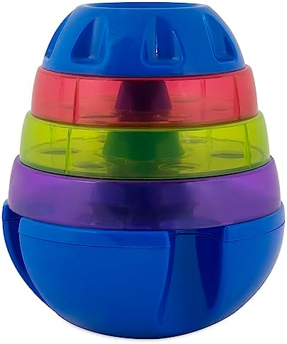 JW Pet Company 43506 Treat Tower Toys for Pets, Large, (Assorted Colors)