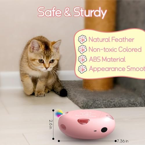 Interactive Cat Toy, Pink