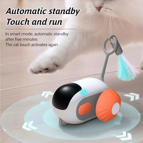 Remote Control Smart Cat Toy, Interactive Cat Toys for Indoor Cats
