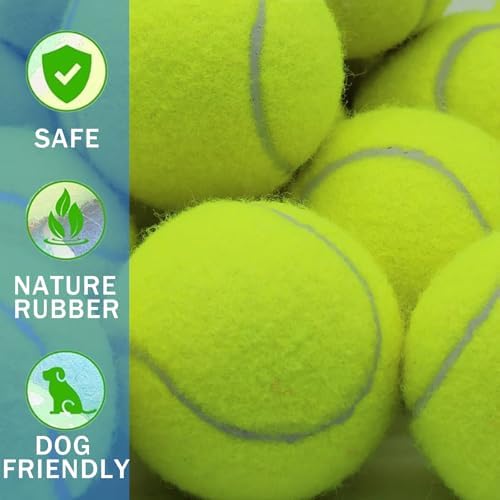 Magicorange Small Tennis Balls, 20 Pack 2 inch Tennis Balls for Dogs