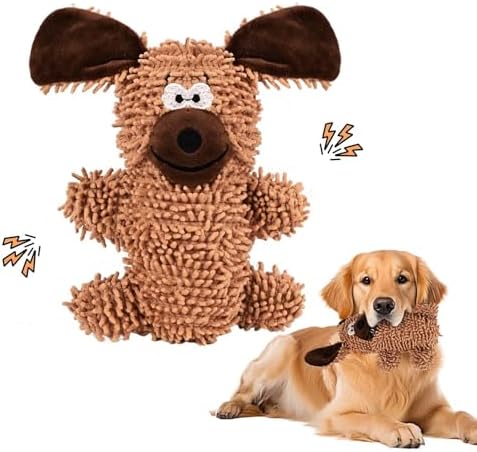 Dog Toys Puppy Toys Cute Squeaky Dog Toy, Shaking Squeaky - Stuffed Plush Animal to Keep Them Busy for Small Medium Large Dogs for Birthday Gift