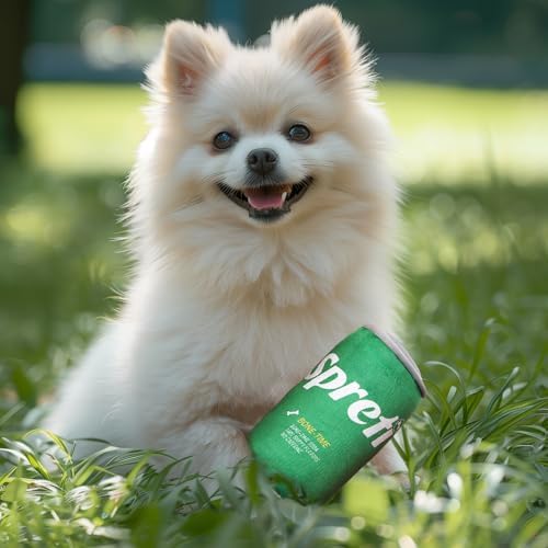 Funny Drinks Can Shape Dog Toy with Squeaker,Toys for Small, Medium and Large Dogs,Stuffed Plush Squeaky Cute Dog Gifts for Dog Birthday 3 Pack Classical Pack
