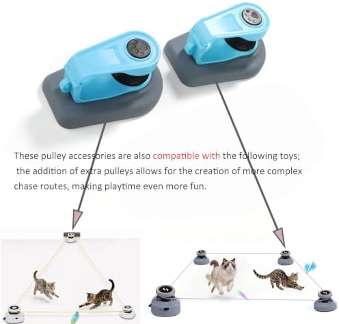 AsFrost 2 Pulley Accessories Sets-Design More Unique Chasing Tracks