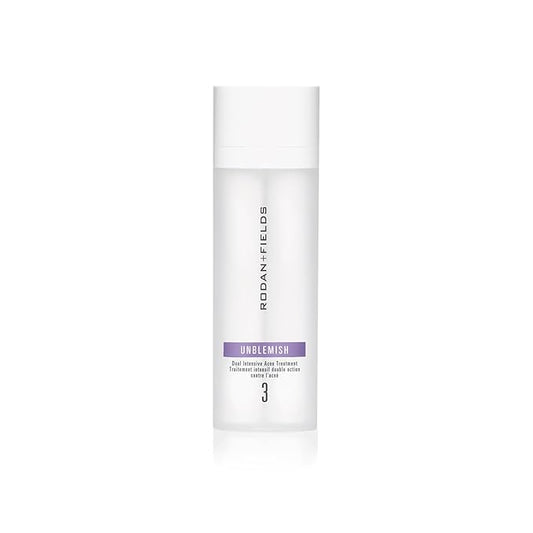 Rodan + Fields Unblemish Dual Intensive Acne Treatment | 0.76 Fl Oz | Targets Blemishes | Benzoyl Peroxide & Ceramides
