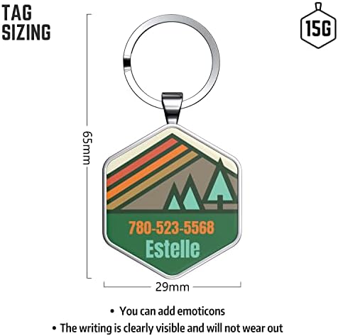 Smart Pet ID Tags - Personalized Dog Tags with QR Code for Instant Location Alerts