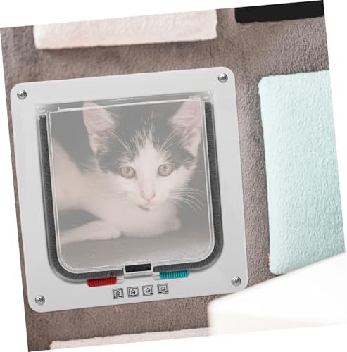PET Door for Cats with Smart Control Adjustable Locking Waterproof