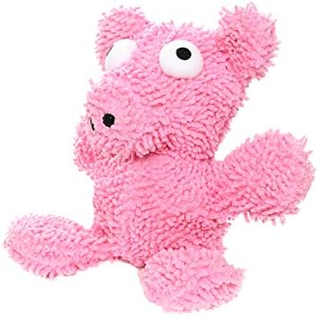 MIGHTY Tuffy Microfiber Medium Ball Pig Dog Toy