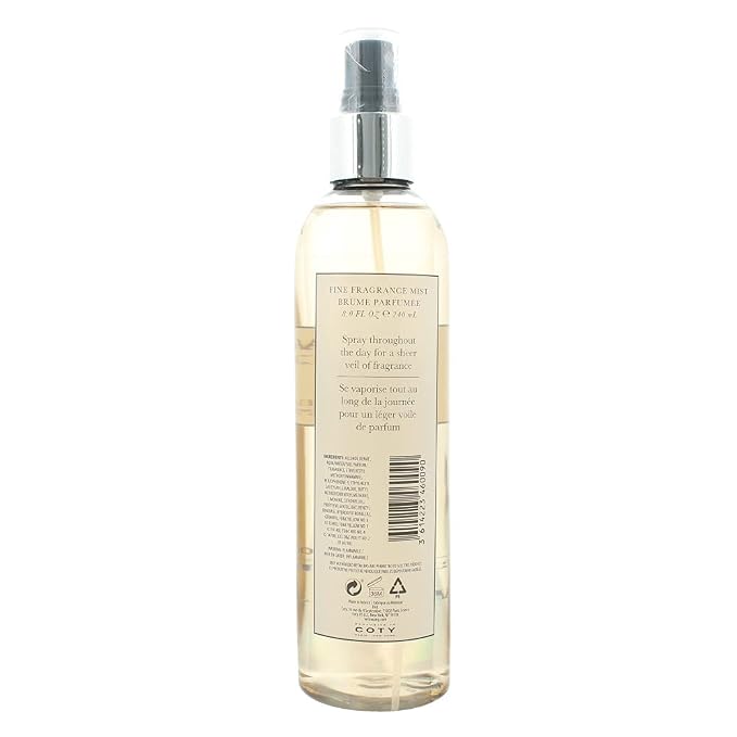 Vera Wang Embrace Body Mist for Women Marigold and Gardenia Scent, 8 Ounce Body Mist Spray Dreamy Floral and Warm Fragrance (Pack of 2)