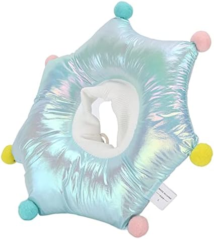 Soft Cat Recovery Collar Adjustable Clown Design (L)