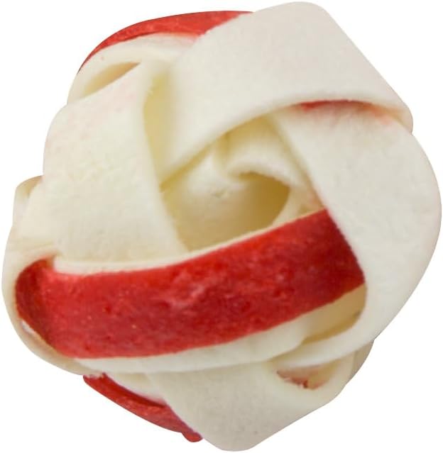 Dingo Goof Balls Rawhide Treats For Small Dogs, With Real Chicken, 18 Ct | Long-Lasting Rawhide Chew Wrapped With Real Chicken, Natural Chewing Action Promotes Clean Teeth, For Adult Dogs