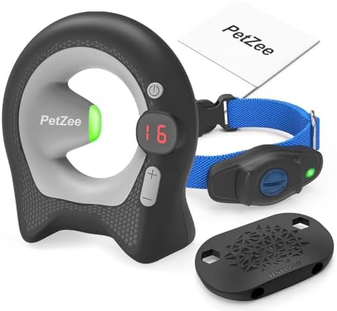 PZX-60 Wireless Dog Fence System with Transmitter and Receiver, BLK, 1PK