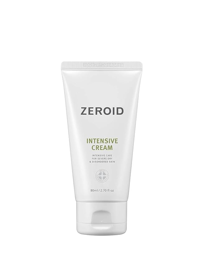 ZEROID | Intensive Cream | Face Moisturizer for Dry & Disordered Skin | Face Cream for Sensitive Skin | Face Lotion For Skin Barrier Repair | Korean Skincare | Korean Moisturizer | 2.7 fl oz (80ml)