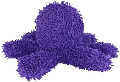 MIGHTY Tuffy Microfiber Medium Ball Octopus Dog Toy
