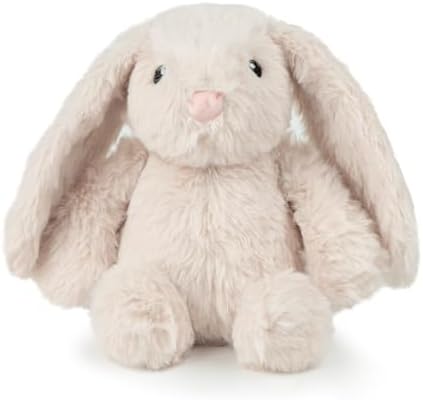 Best Pet Supplies Bunny Buddy Squeaky Plush Dog Toy - Beige, Small