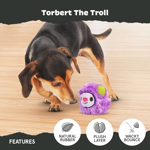 BarkBox Torbert The Troll Dog Toy - for Small Dogs