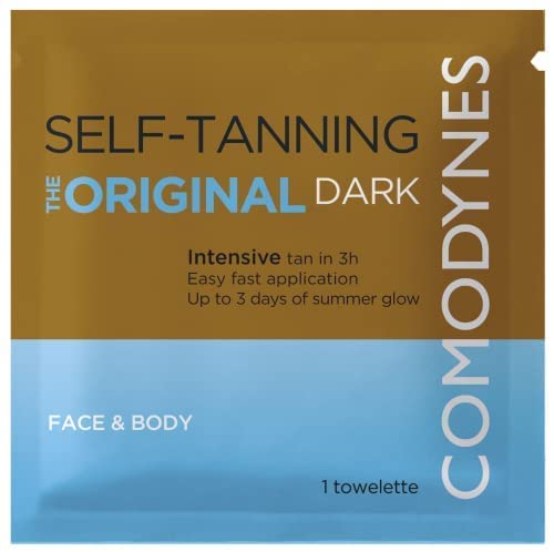 (4 Pack) COMODYNES Self-Tanning Intensive & Uniform Color - Ideal For The Face, Neck And Décolleté Area - Hidrates The Skin
