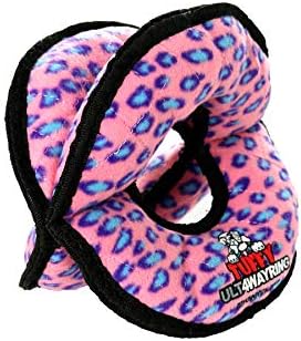 TUFFY® 2 Pack Ultimate 4Way Ring Ultra Durable Plush Dog Toys