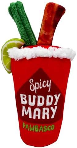 Huxley & Kent Power Plush Squeaky Dog Toy, Buddy Mary