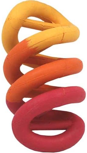 JW Pet Dogs in Action Rubber Chew Toy Company Dog Toy, Large (Colors Vary) Blacks &Grays (Pack of 2)