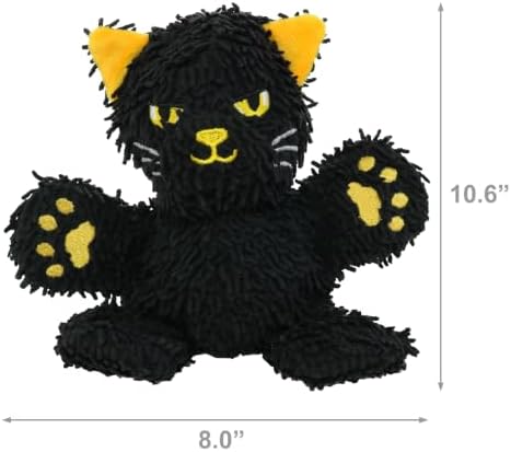 MIGHTY Tuffy 2 Pack Microfiber Medium Cat Ultra Durable Plush Dog Toy