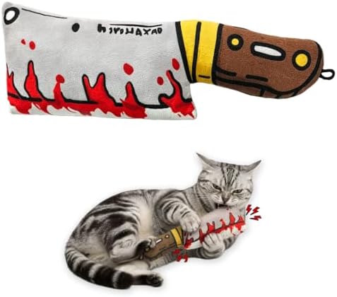 Catnip Toy [2000mg Premium Catnip], Cleaver Style Cat Kicker Toy