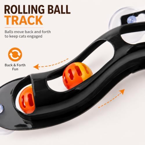 Suction Cup Window Cat Toy