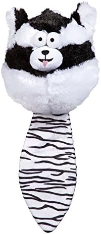 Zanies Funny Furry Fatty Pet Dog Toy, Skunk