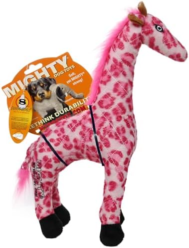 MIGHTY Tuffy 2 Pack Giraffe Dog Toys