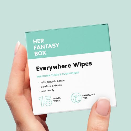 Her Fantasy Box | Soft & Clean Body Hygiene Kit – 4-Piece Feminine Care Set with Refresh pH-Balanced Wash, Yummy Body Splash, Everywhere Wipes & Deodorant – Odor-Masking, Sensitive Skin Safe