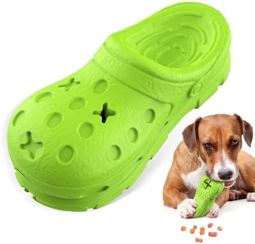 RUXAN Dog Toys for Aggressive Chewers, Indestructible Dog Toys for Large Dogs, Durable Tough Dog Chews Natural Rubber Interactive Dog Chew Toy with Bleef Flavor