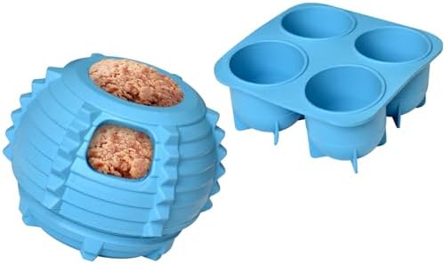 XHX Dog Toy to Keep Your Pup Distracted - Safe for Dogs - Low-Mess Design - Dog Toys for Small Dogs 10-25 lbs(Blue, S)