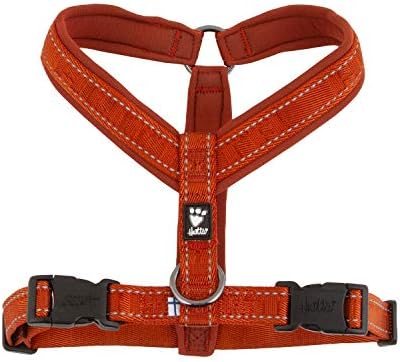 Hurtta Casual Padded Dog Y-Harness, Cinnamon, 35 in