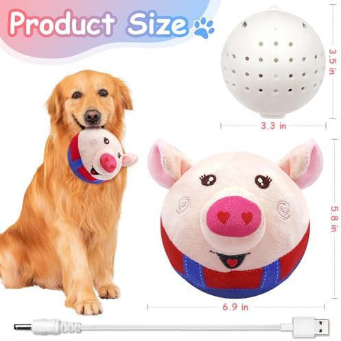 Dog Toys Ball, Interactive Dog Toys for Small Medium Large Dog