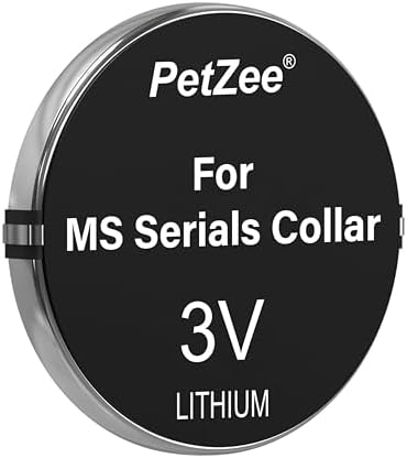 3V Battery Compatible with High Tech Doggie Door, for MS-5, BLK,10PK