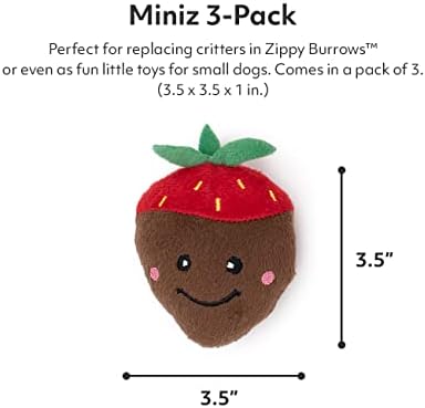 ZippyPaws Multi Pack, Pet Products - Chocolate Covered Strawberries