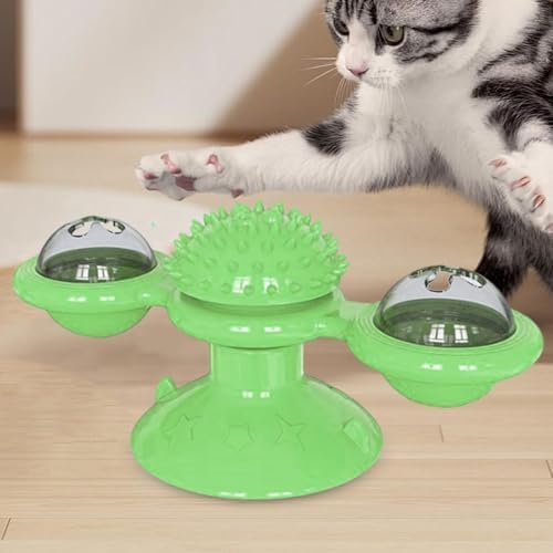 Fun Cat Windmill Treat Dispenser Slow Feeder