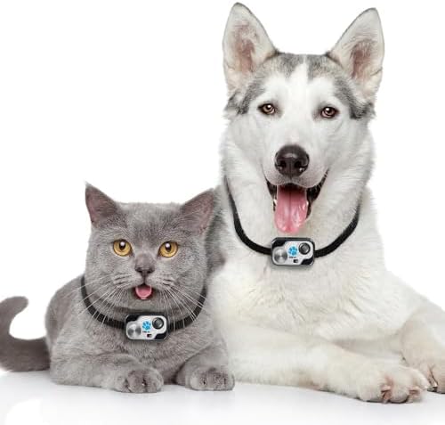 MS-5 Automatic Pet Door Collar 3-Pack, Genuine High Tech Pet Brand Dog Collar for Power Pet Doors, Water Proof, 6 Batteries Included