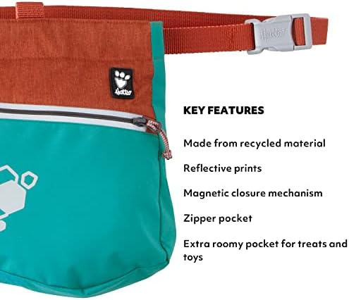 Hurtta ECO Dog Treat Pocket, Peacock
