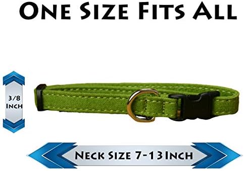 Hemp Cat Collars (Avocado)