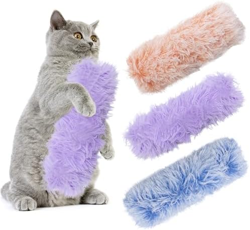 3 Pack Catnip Toys,Soft and Durable Cat Pillows Toys, Funny cat Toy