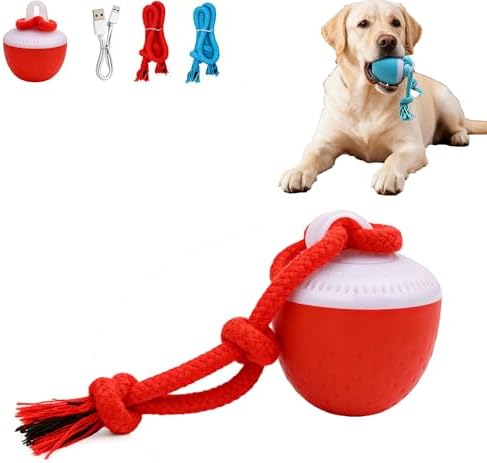 Interactive Dog Toys for Small Dogs – Peppy Pet Ball & Chase Buddy Dog Toy Active Rolling Puppy Toys to Keep Them Busy, Daily Training Interactive Puppy Toys