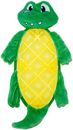 Outward Hound Bubble Palz Plush Gator Dog Toy, Large
