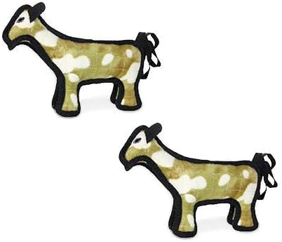 TUFFY® : 2 Pack Jr Horse Dog Toy: Ultra Durable Plush Toy with Multiple Layers & Reinforced Seams, Washable and Floats, Original Construction