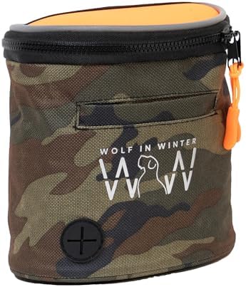 Quickdraw Dog Training Treat Pouch, Orange/Camo