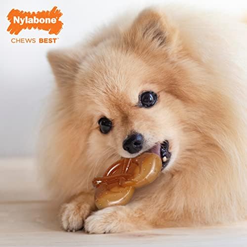 Nylabone Power Chew Pretzel Dog Chew Toy, Small