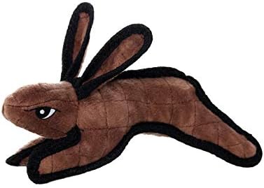 TUFFY® 4 Pack Gear Ring Rabbit Boomerang Turkey Plush Dog Toys