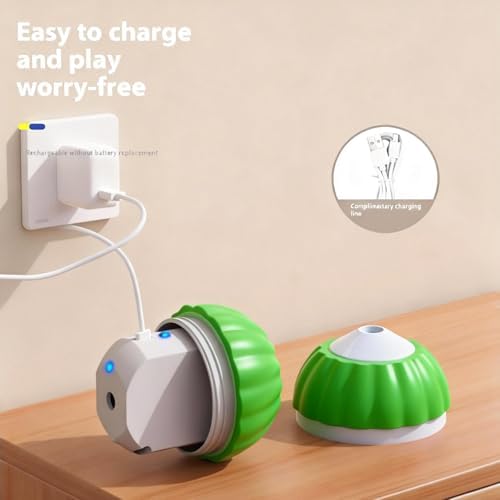 2PCS Interactive Cat Toys for Indoor Cats,Automatic Moving Kitten Toys