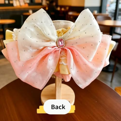 Cat Dog Lace Bow Collar Luxury Elastic Neckline (#6)