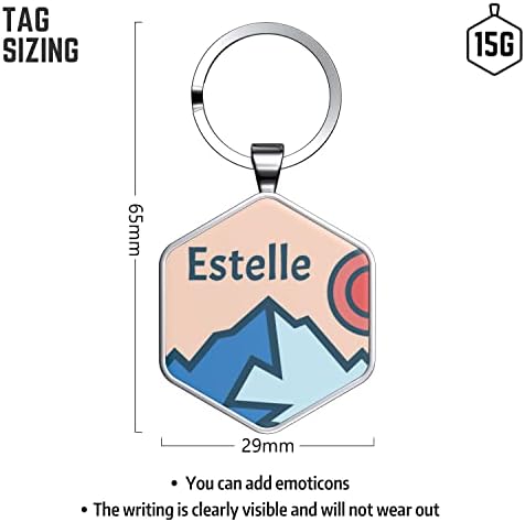 QR Code Dog Tag,Pet ID Tags, Dog Tags Personalized for Pets,Smart Dog ID Tags,Custom Dog Tags-Free Online&Scan QR Receive Instant Location Alert Email